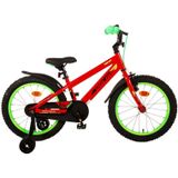 Volare Rocky 18 Inch 26 cm Jongens Terugtraprem Rood