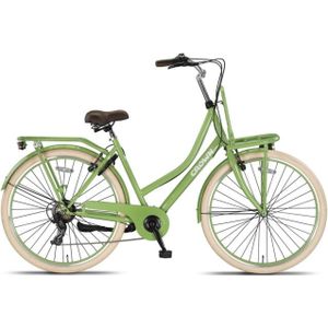 Crown Berlin 28 Inch 53 cm Dames 7V V Brakes Lichtgroen