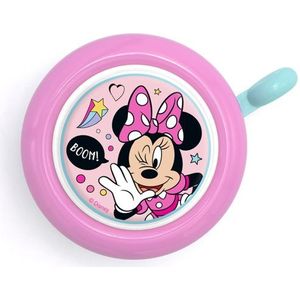Disney Minnie Mouse fietsbel meisjes roze/lichtblauw