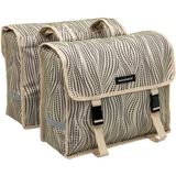 New Looxs Fiori Alma dubbele tas waterafstotend 30L beige