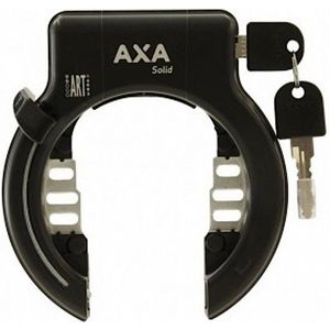 AXA ringslot Solid XL ART 2 staal zwart 2 delig