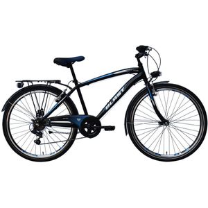 Wings Blast 26 Inch 41 cm Jongens 6V V Brakes Zwart/Blauw