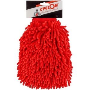 Cyclon Washandschoen Microvezel Rood