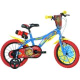 Dino Pinocchio 16 Inch 27 cm Jongens Knijprem Blauw/Rood