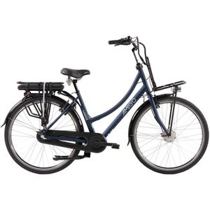 AMIGO E Lagos T2 28 Inch 50 cm Dames 3V V Brakes Matblauw