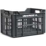 Urban Proof Fietskrat 30 liter Gerecycled Kunststof Ash Grey