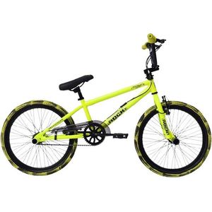 Rock Freestyle 20 Inch Junior V Brakes Geel/Zwart