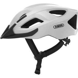 Abus Aduro 2.1 fietshelm unisex wit/zwart maat 52 58 cm (M)