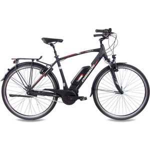 Chrisson E Rounder N7 28 Inch 53 cm Heren 7V V Brakes Zwart