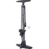 AMIGO fietspomp met drukmeter 11 Bar 61 cm antraciet