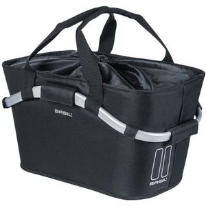 Basil designmand Carry All achter MIK 22 liter zwart
