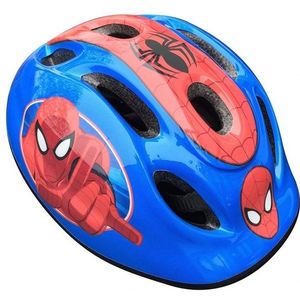 Marvel Spider Man Fietshelm Verstelbaar Blauw/Rood maat 50 56 cm (S)