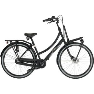 Bimas Transporter 3.3 28 Inch 50 cm Dames 3V Rollerbrake Matzwart