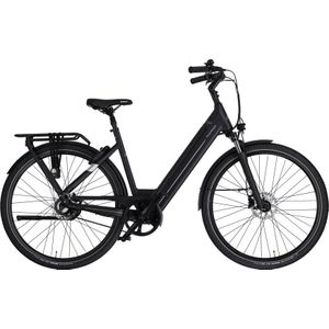 Rucanor Urban Plus 28 Inch 49 cm Dames Hydraulische schijfrem Matzwart