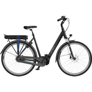 Vyber Ride E1 522Wh 28 Inch 53 cm Dames 7V Hydraulische schijfrem Zwart/Blauw