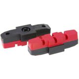 Saccon remblokkenset Magura zwart/rood 2 stuks