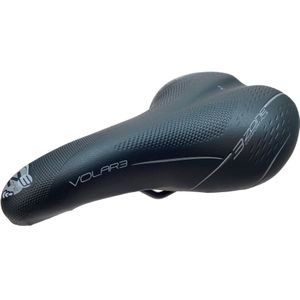 Selle Bassano zadel Volare Comfort Plus heren zwart