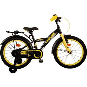 Volare Thombike 18 Inch 24 cm Jongens Terugtraprem Zwart/Geel