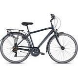 Legnano Cambridge 28 Inch 58 cm Heren 7V V Brakes Matgrijs/Zwart