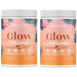 Wellexir - 2 x Glow Collagen Passion Fruit Limited Edition 360 ml