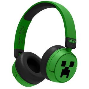 OTL - Bluetooth Headset w/Perental Control - Minecraft Green
