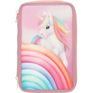 Ylvi - Triple Pencil Case - Color Cloud - Candy Colors