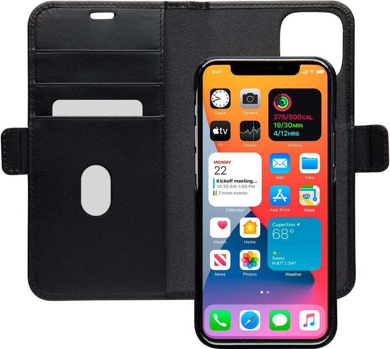 dbramante1928 - Lynge Wallet Case– Black - iPhone 12 Pro Max