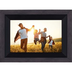 Rollei - Smarter Bilderrahmen - 10"" Diagonale - Wifi - App Steuerung - Holzrahmen - Modell 105 - 10.1
