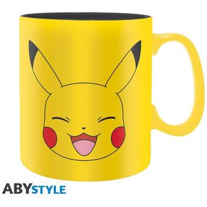 Pokemon Mug - Pikachu Face - 460 ml