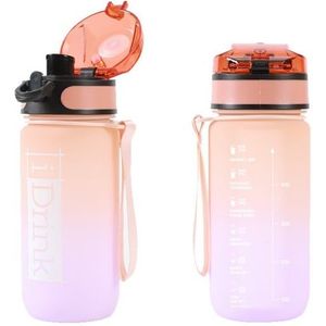 I-Drink - Tritan Bottle - 500 ml. orange and lilac - (ID2123)