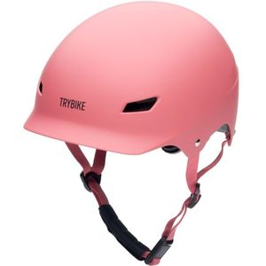 Trybike - Retro Helmet - Vintage Matte Pink - S/M