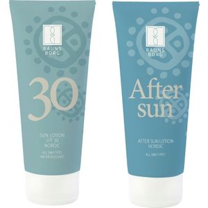 Raunsborg - Sun Lotion SPF 30 200 ml + After Sun Lotion Nordic 200 ml - Sonnencreme