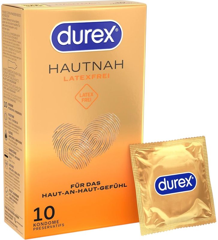 Durex Dichtbij - latexvrije condooms (10 stuks)