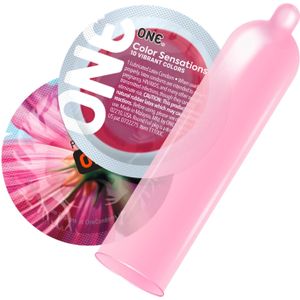 ONE - Flavor Waves - Gearomatiseerde Condooms - Gemengd - 12 Stuks