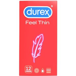 Durex Feel Thin - ultradunne condooms (12 stuks)