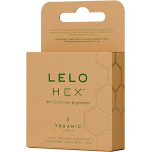LELO Hex Organic - biologische condooms (3st)