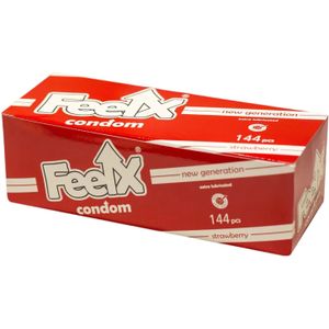 FeelX condooms - aardbei (144st)