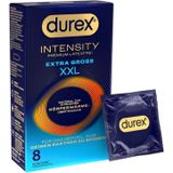 Durex Intensity XXL - Latexvrije Condooms - 8 Stuks - Ultradun Ontwerp