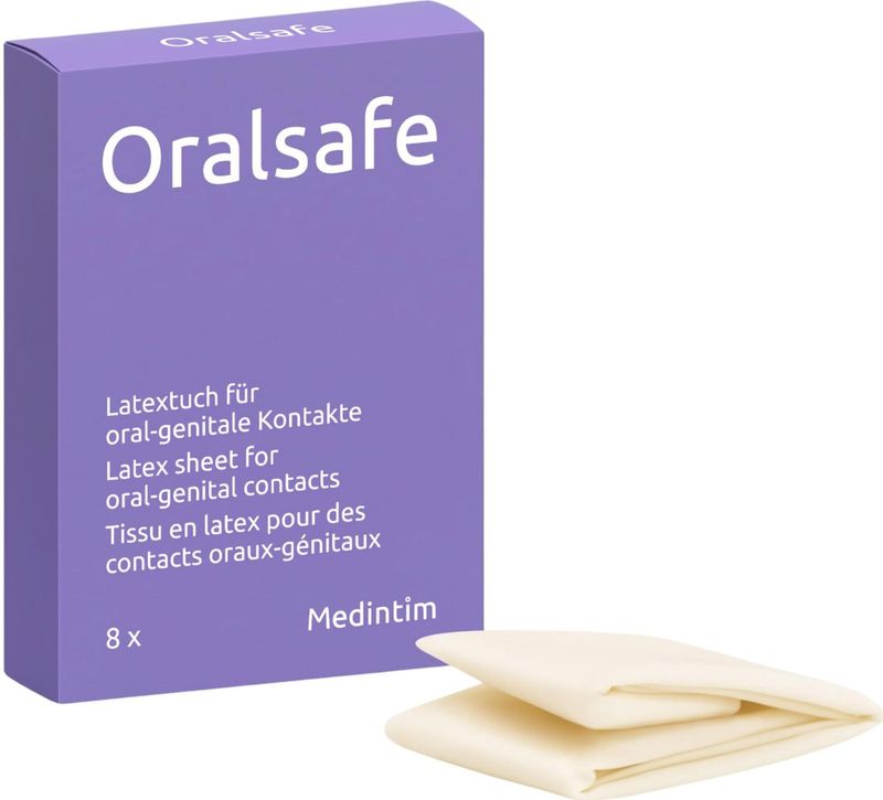 Oralsafe - orale likdoekjes (8st)