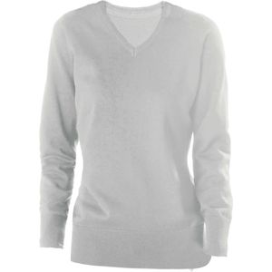 Kariban - Col V - Vrouwentrui - 50% Katoen 50% Acryl - Getailleerde Pasvorm