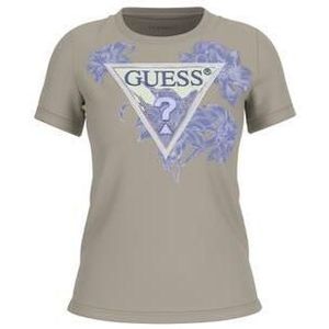 Dames-T-shirt Guess Flower Triangle