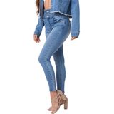 Project X Paris - Dames Skinny Jeans - Hoge Taille - 98% Katoen - 2% Elastaan