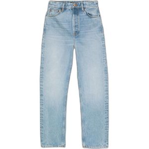 Damesjeans Nudie Jeans Lofty Lo Blue Fever