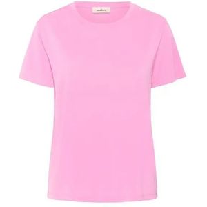 Dames-T-shirt met ronde hals Soaked in Luxury Columbine