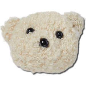 Jibbitz Crocs Terry Teddy Bear Face