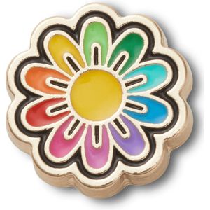 Jibbitz Crocs Festival Gold Rainbow Daisy