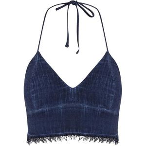 Vrouwen linnen bustier Ikikiz