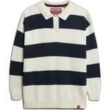 Superdry - Gestreepte Rugbytrui - Gebreid - Dames