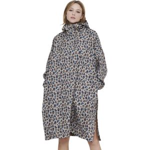 Compacte poncho met opdruk voor dames Aigle