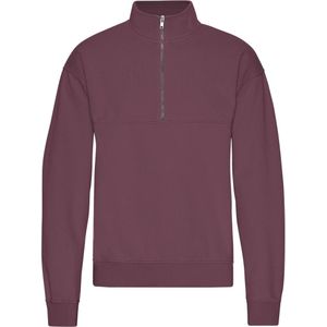 1/4 rits sweater Colorful Standard Organic Dusty Plum